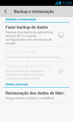 Como restaurar as configurações originais do seu aparelho - Huawei Y340 - Passo 6