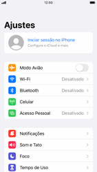 Como ativar e desativar o VoLTE - Apple iPhone SE (2ª geração) - Passo 3