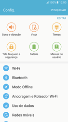 Como usar seu aparelho como um roteador de rede Wi-Fi - Samsung Galaxy S7 - Passo 4