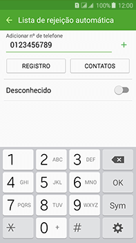 Como bloquear chamadas de um número específico - Samsung Galaxy J7 - Passo 10