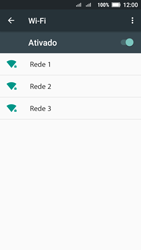 Como se conectar a uma rede Wi-Fi - Lenovo Vibe C2 - Passo 6