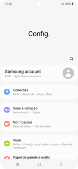 Como conectar à internet (APN automático) - Samsung Galaxy S22 - Passo 4