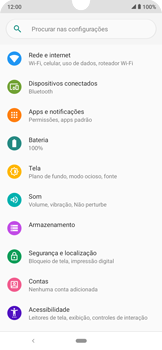 Como conectar à internet - Motorola Moto E6 Plus - Passo 3
