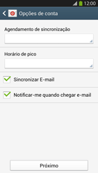 Como configurar seu celular para receber e enviar e-mails - Samsung Galaxy S IV - Passo 18