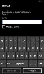 Como se conectar a uma rede Wi-Fi - Nokia Lumia 920 - Passo 7
