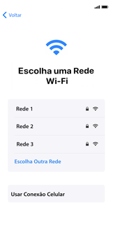 Como configurar pela primeira vez - Apple iOS 14 Apple iOS 14 - Passo 7