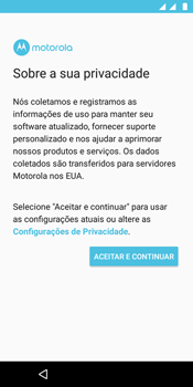 Como configurar pela primeira vez - Motorola Moto E5 - Passo 11