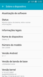 Como encontrar o número de IMEI do seu aparelho - Samsung Galaxy J2 Duos - Passo 4