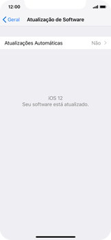 Como atualizar o software do seu aparelho - Apple iOS 12 Apple iOS 12 - Passo 6