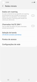 O celular não recebe chamadas - Samsung Galaxy A21s - Passo 9