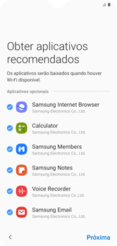 Como configurar pela primeira vez - Samsung Galaxy A10s - Passo 16