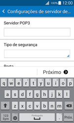 Como configurar seu celular para receber e enviar e-mails - Samsung Galaxy Ace 4 - Passo 9