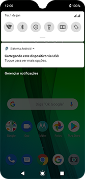 Transferir dados do telefone para o computador (Windows) - Motorola Moto G7 - Passo 3