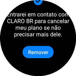 Como desativar Claro Sync - Samsung Galaxy Watch 6 Classic - Passo 12