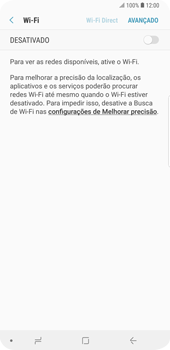 Como se conectar a uma rede Wi-Fi - Samsung Galaxy S9 Plus - Passo 6