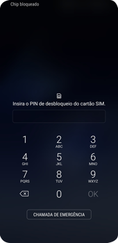 Como configurar pela primeira vez - Samsung Galaxy S9 - Passo 3
