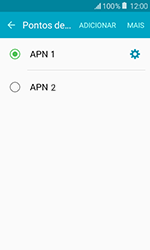 Como configurar a internet do seu aparelho (APN) - Samsung Galaxy J1 - Passo 16