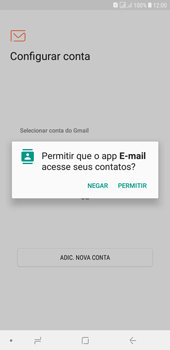 Como configurar seu celular para receber e enviar e-mails - Samsung Galaxy J4+ - Passo 5