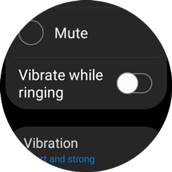 vibrate while ringing Adjust volume settings | Media & Sound | Galaxy Watch4 Classic