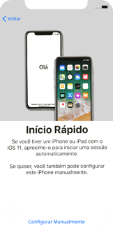 Como configurar pela primeira vez - Apple iOS 11 Apple iOS 11 - Passo 9