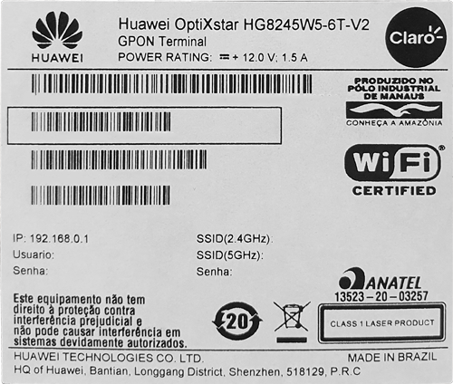 Huawei HG8245W5-6T