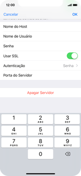 Como configurar seu celular para receber e enviar e-mails - Apple iOS 11 Apple iOS 11 - Passo 19
