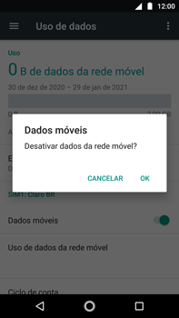 Como ativar e desativar uma rede de dados - Motorola Moto G5s Plus - Passo 6