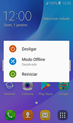 Como reiniciar o aparelho - Samsung Galaxy J1 - Passo 3