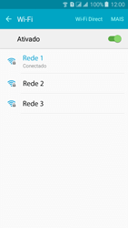 Como se conectar a uma rede Wi-Fi - Samsung Galaxy J3 Duos - Passo 8