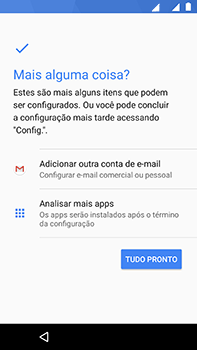 Como configurar pela primeira vez - Motorola Moto Z2 Play - Passo 16