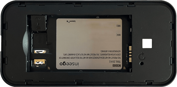 Inserting the SIM | MiFi® X PRO 5G | support