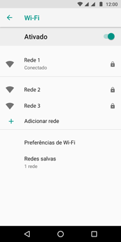 Como se conectar a uma rede Wi-Fi - Motorola Moto G6 Play - Passo 9