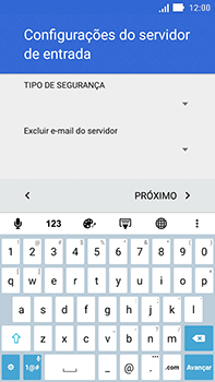 Como configurar seu celular para receber e enviar e-mails - Asus ZenFone Go - Passo 18