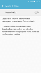 Como ativar e desativar o modo avião no seu aparelho - Samsung Galaxy S7 - Passo 5