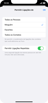 Como ativar o modo Foco - Apple iOS 15 Apple iOS 15 - Passo 10