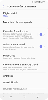 Como configurar a internet do seu aparelho (APN) - Samsung Galaxy S9 - Passo 28