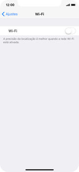 Como se conectar a uma rede Wi-Fi - Apple iOS 11 Apple iOS 11 - Passo 4