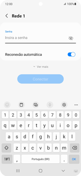 Como se conectar a uma rede Wi-Fi - Samsung Galaxy S22 - Passo 8