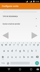 Como configurar seu celular para receber e enviar e-mails - Motorola Moto G (2ª Geração) - Passo 12