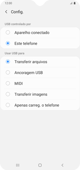 Transferir dados do telefone para o computador (Windows) - Samsung Galaxy A10s - Passo 5