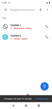 Como bloquear chamadas de um número específico - Motorola Moto G7 Play - Passo 9