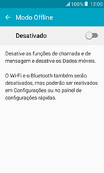 Como ativar e desativar o modo avião no seu aparelho - Samsung Galaxy J1 - Passo 5