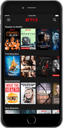 How to put netflix hot sale on tv from iphone