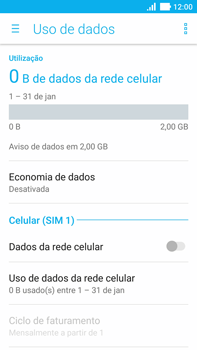 Como ativar e desativar uma rede de dados - Asus ZenFone 3 - Passo 6