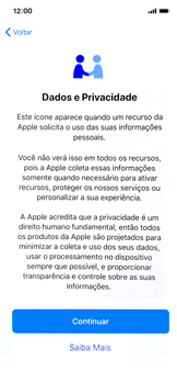 Como configurar pela primeira vez - Apple iOS 13 Apple iOS 13 - Passo 10