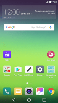 Como configurar seu celular para receber e enviar e-mails - LG G5 Stylus - Passo 1