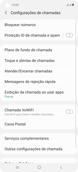 O celular não recebe chamadas - Samsung Galaxy A21s - Passo 16
