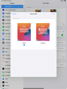 Como ampliar a tela com o zoom - Apple iPad Pro 12,9 - Passo 10