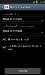 Como configurar seu celular para receber e enviar e-mails - Samsung Galaxy S III Mini - Passo 16