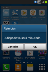 Como reiniciar o aparelho - Samsung Galaxy Young - Passo 4